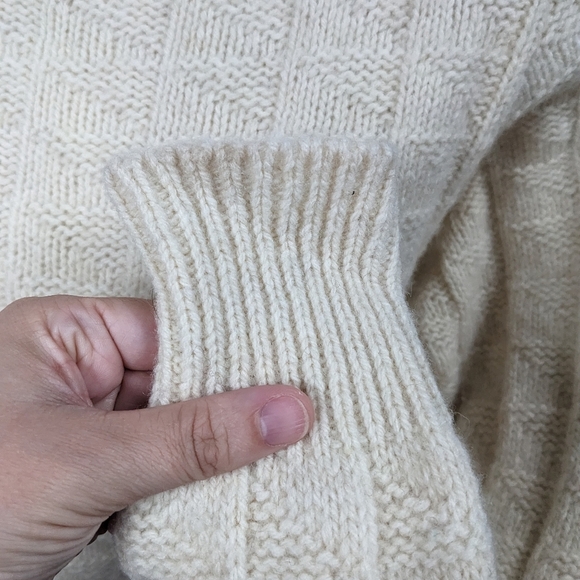 Winona Vintage Wool Blend Boatneck Sweater Sz L - Picture 8 of 10